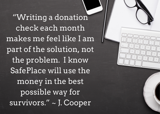 Quote from J Cooper reading 